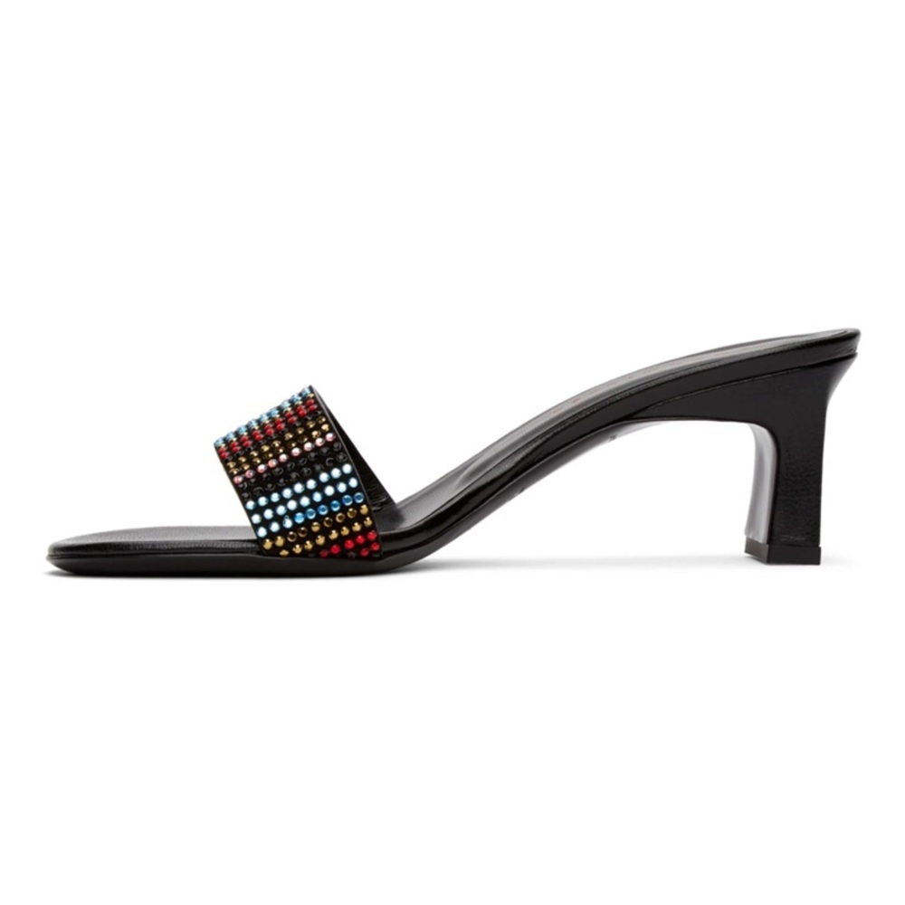 SIMON MILLER MULTI CRYSTAL HUSH HEEL